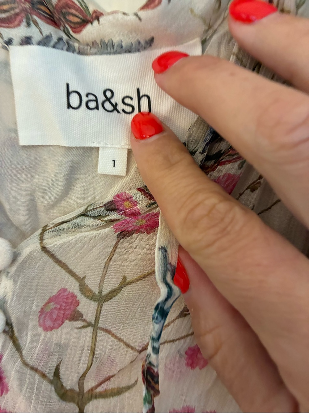 ba&sh Gigi ecru dress - Picture 4 of 4